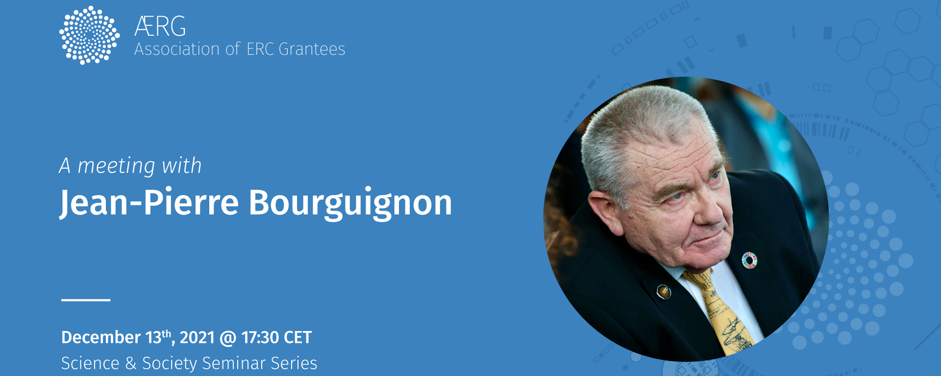 Science and Society: Meet Jean-Pierre Bourguignon